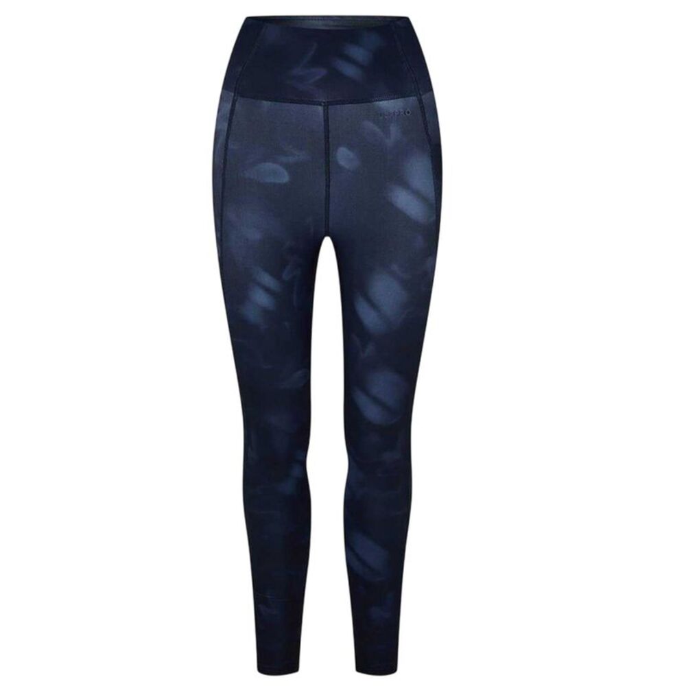 USA Pro Womens/Ladies Core Floral Leggings / Navy